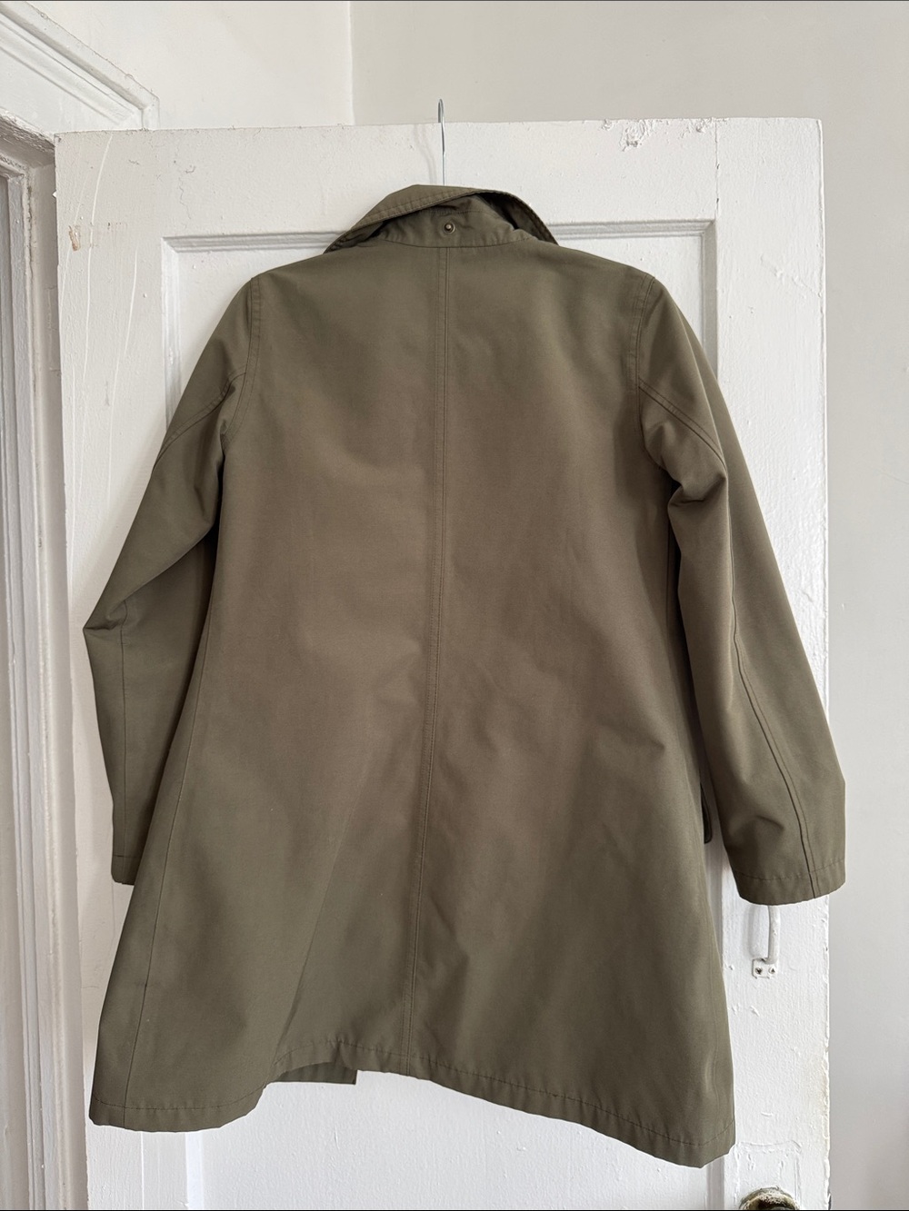 Barbour Women's Olive Utility Trench Coat - Picture 5 of 7